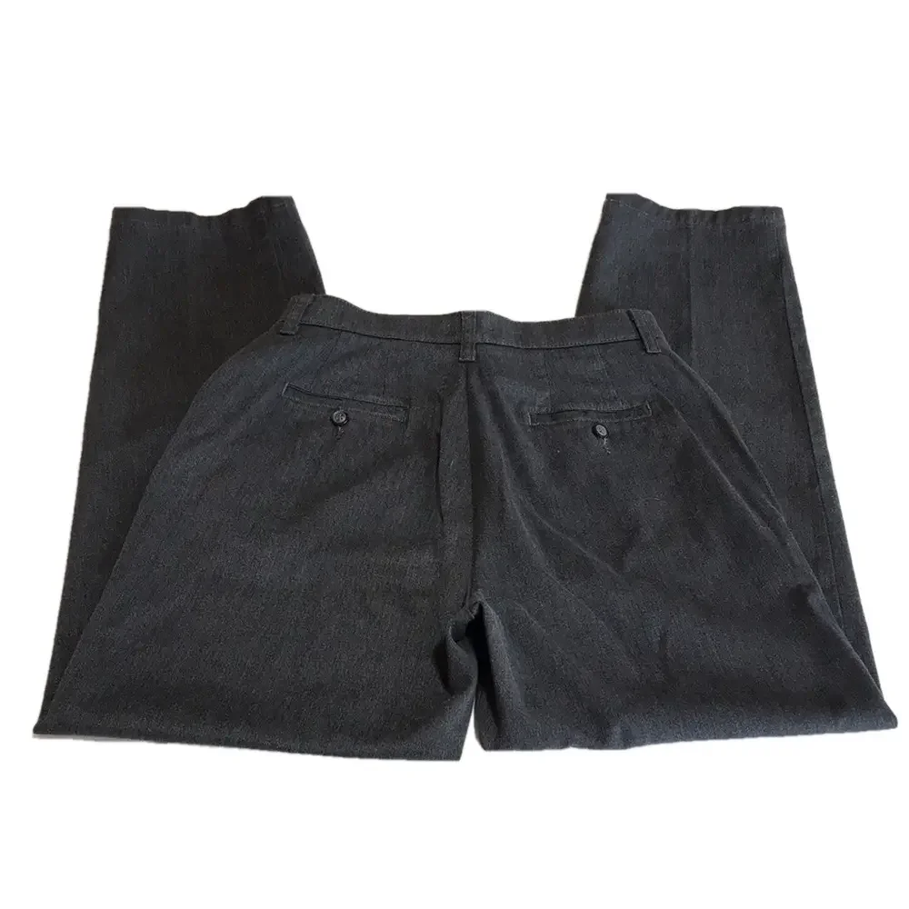 LEE—Women’s Charcoal Gray Heavy Cotton Blend Trousers—8 M